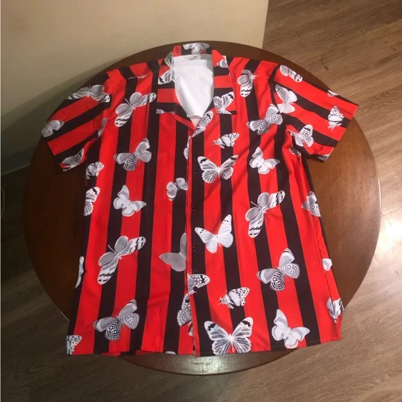 Fashion Nova Too Fly For This Set - Red/Black Size XXL - Picture 5 of 7